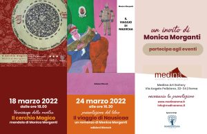 Invito eventi Galleria Medina marzo 2022