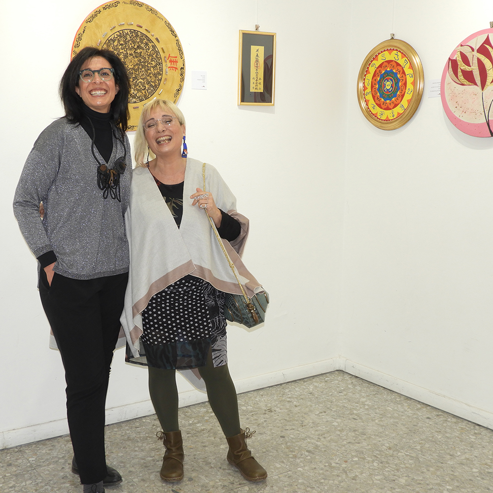 Inaugurazione della mostra Il cerchio magico Galleria Medina 2022