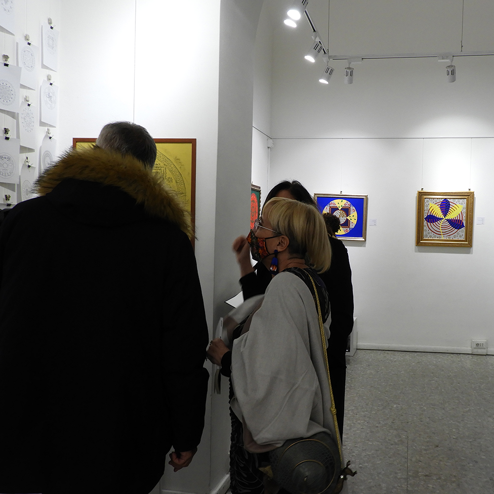 Inaugurazione della mostra Il cerchio magico Galleria Medina 2022