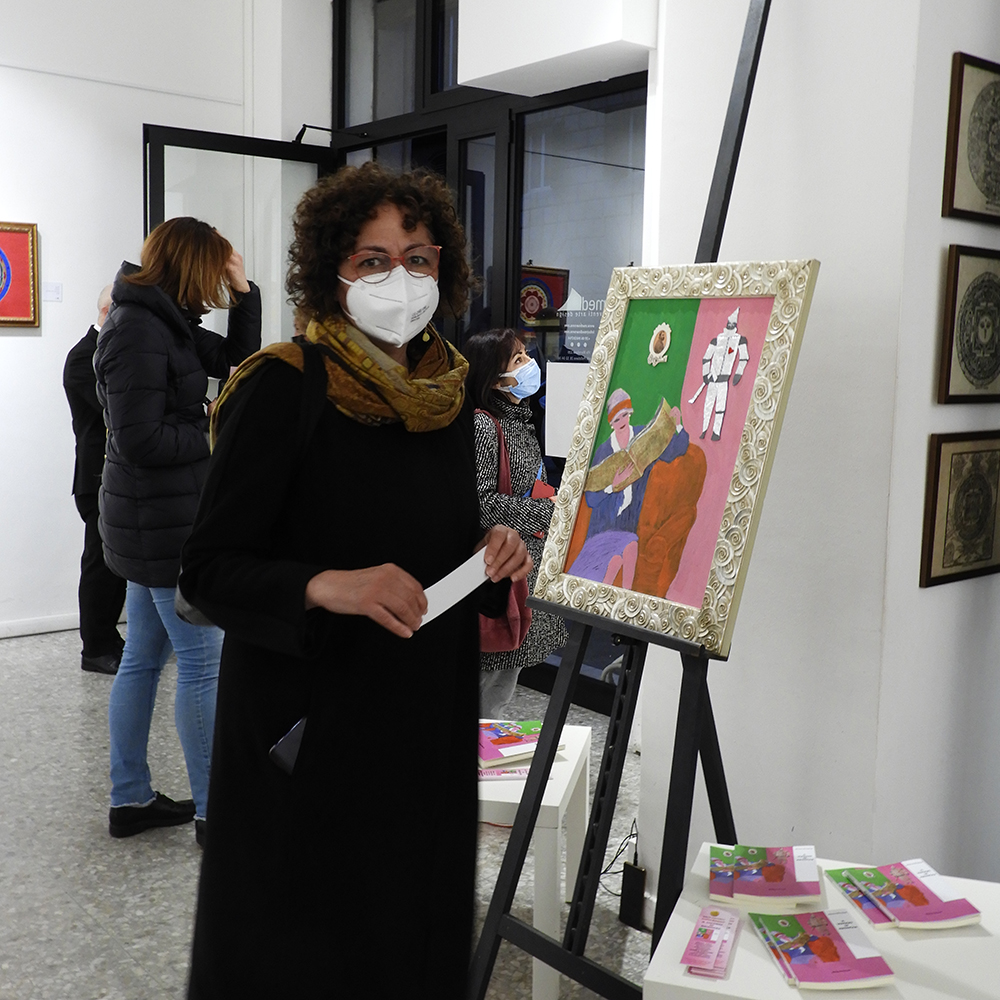 Inaugurazione della mostra Il cerchio magico Galleria Medina 2022