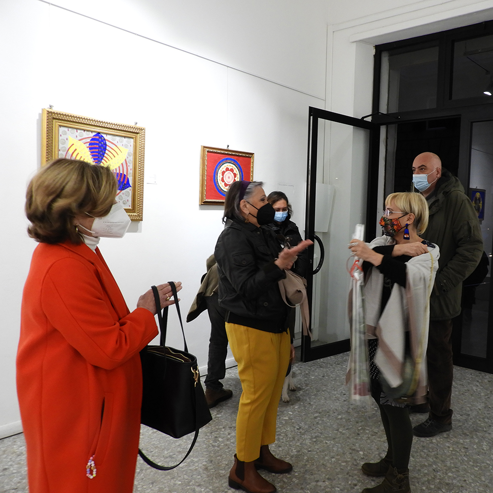 Inaugurazione della mostra Il cerchio magico Galleria Medina 2022