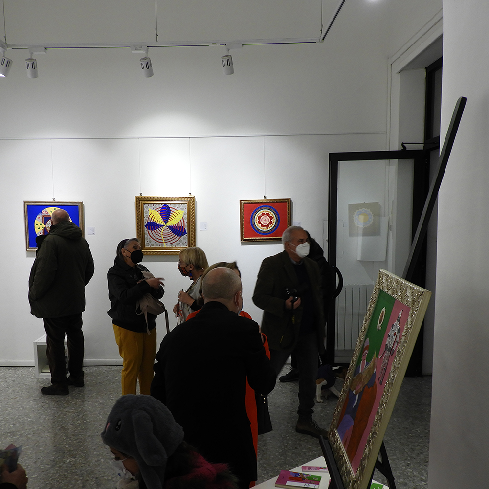 Inaugurazione della mostra Il cerchio magico Galleria Medina 2022