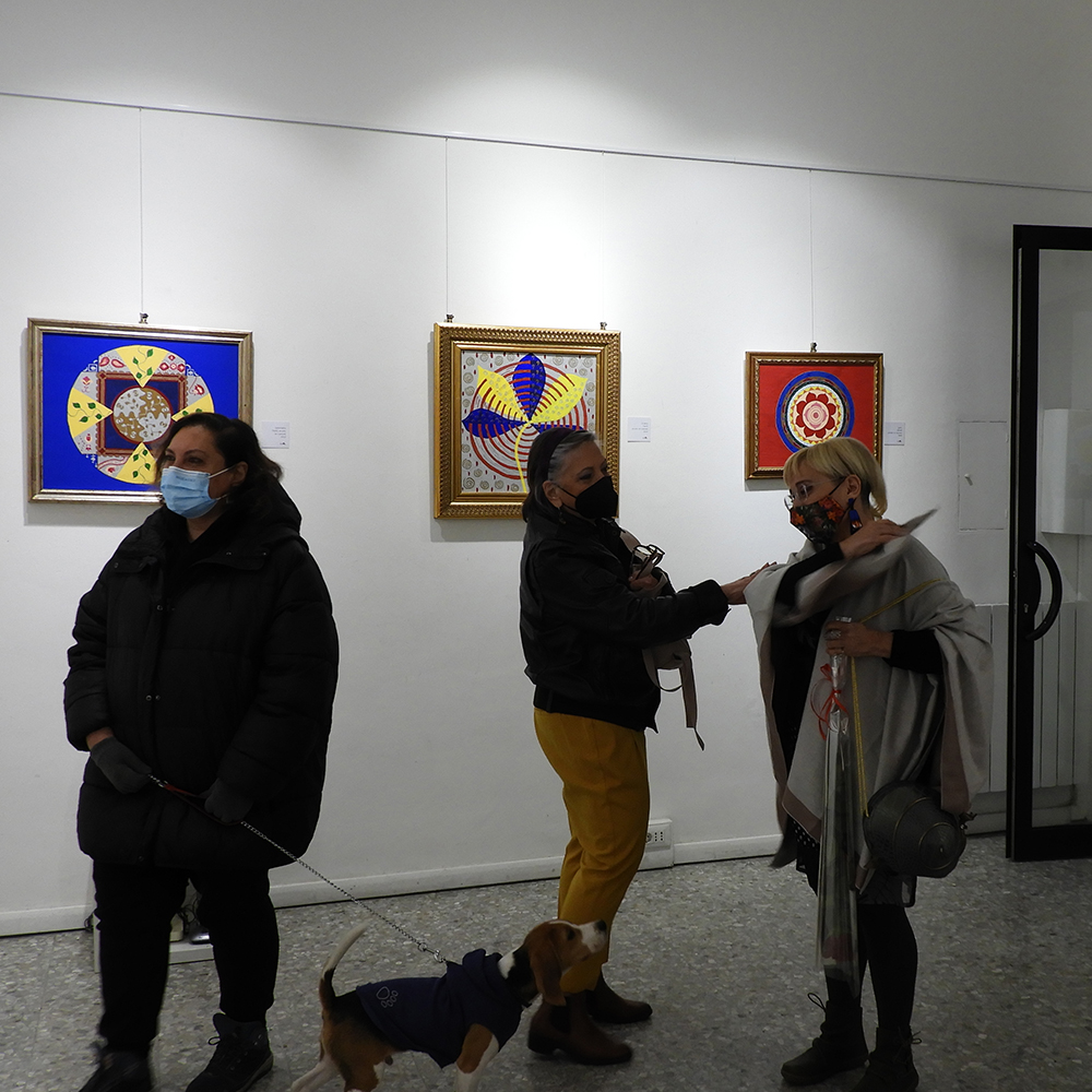 Inaugurazione della mostra Il cerchio magico Galleria Medina 2022