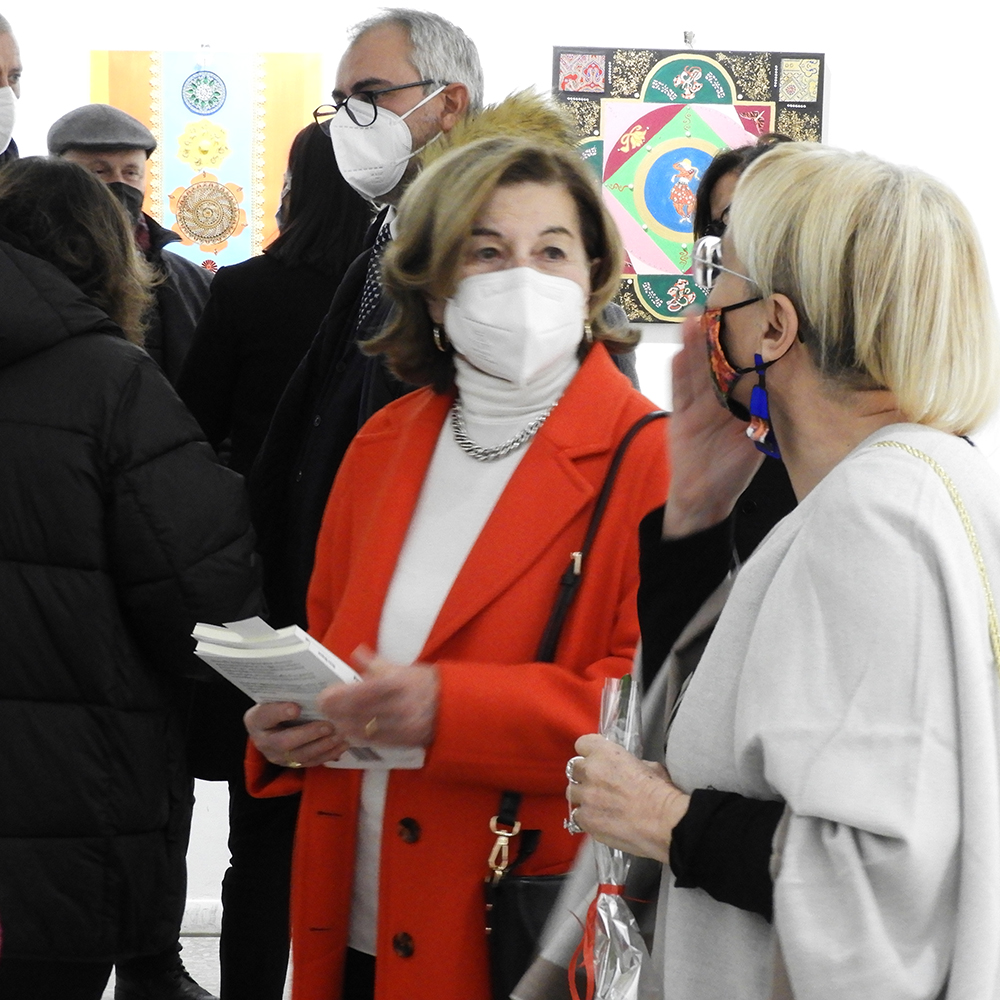 Inaugurazione della mostra Il cerchio magico Galleria Medina 2022