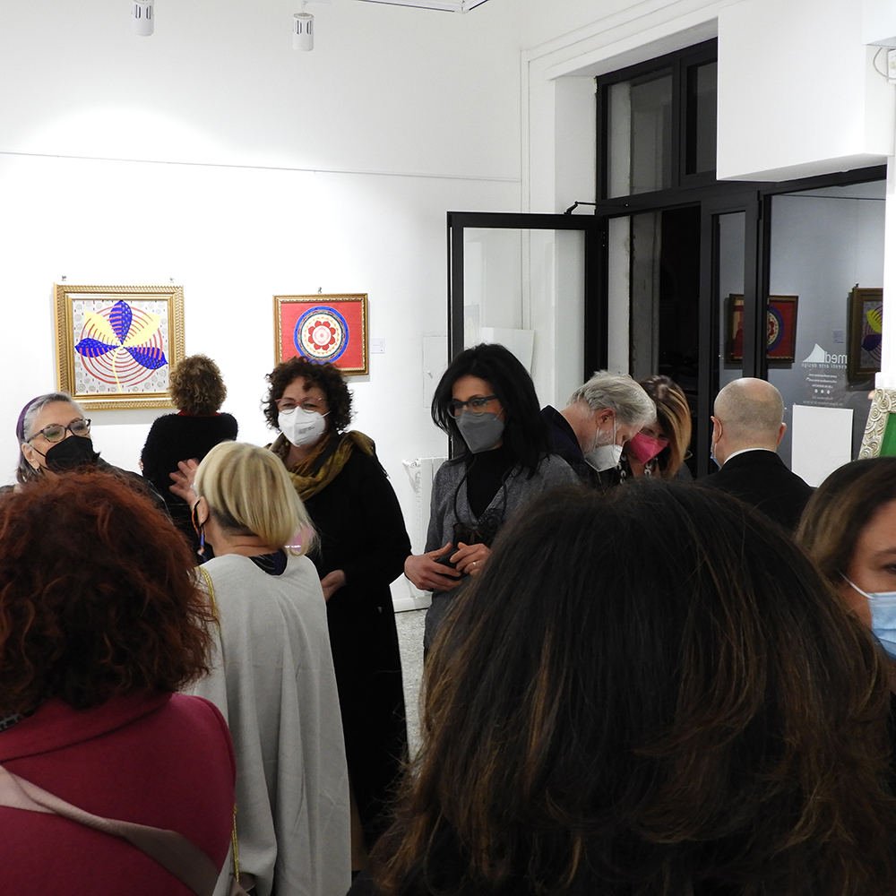 Inaugurazione della mostra Il cerchio magico Galleria Medina 2022