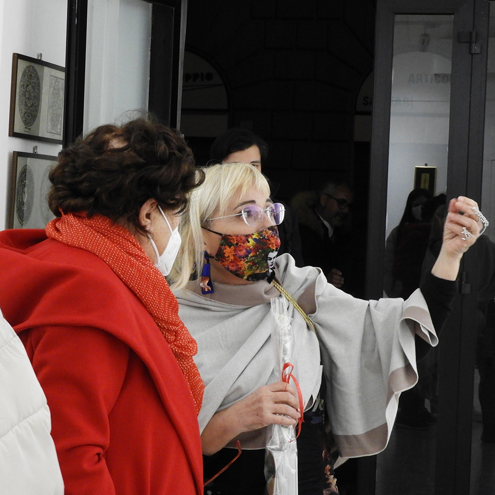 Inaugurazione della mostra Il cerchio magico Galleria Medina 2022